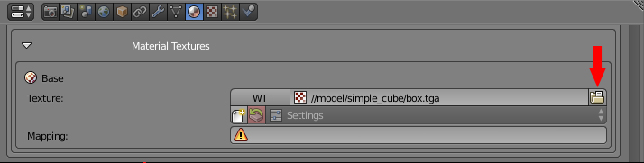 Simple cube browser for the texture.jpg